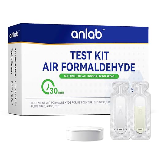 anlab™ Air Formaldehyde DIY Test Kit by Safetyisatanlab