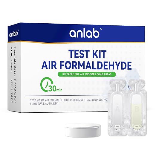 anlab™ Air Formaldehyde DIY Test Kit by Safetyisatanlab