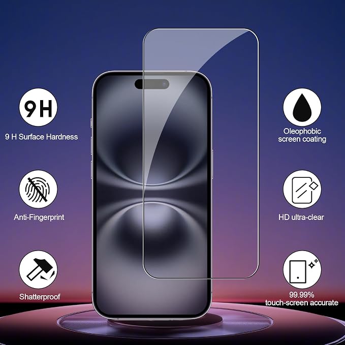 3+3 Pack Glass Screen Protector - Image 2