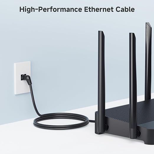 Cable Matters 10Gbps Rotatable Cat 6 Ethernet Cable - 30ft - Image 6