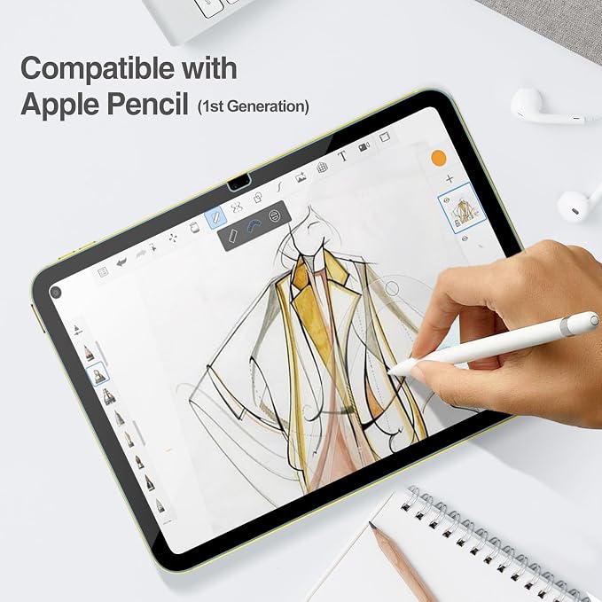 ProCase Screen Protector for iPad A16 2025 11th/10th 2022 Generation, 2 - Image 6