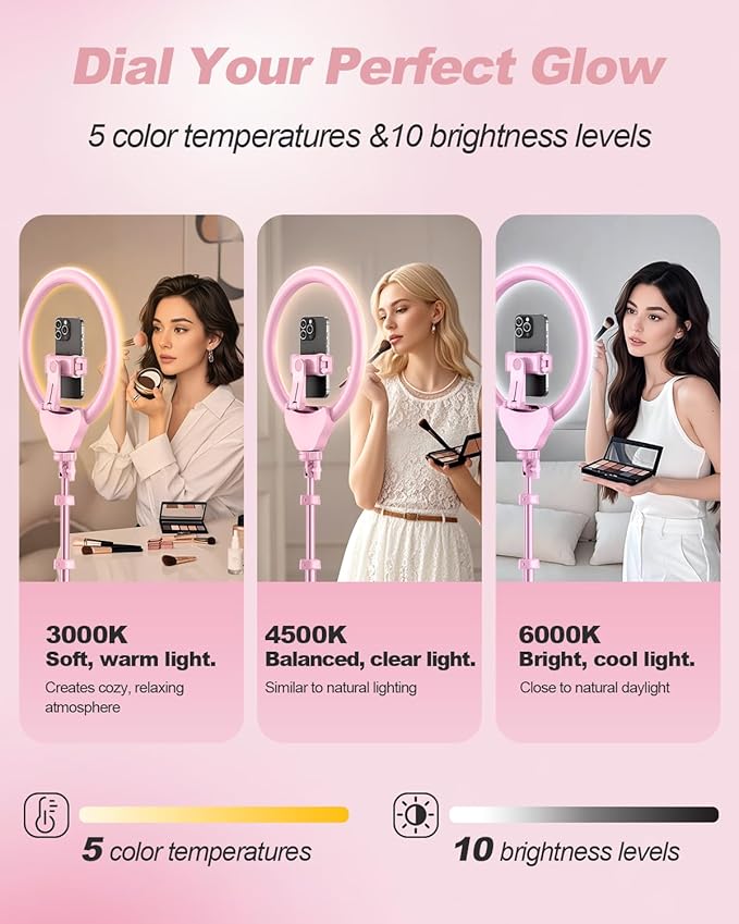 UBeesize 12'' LED Ring Light - Image 4