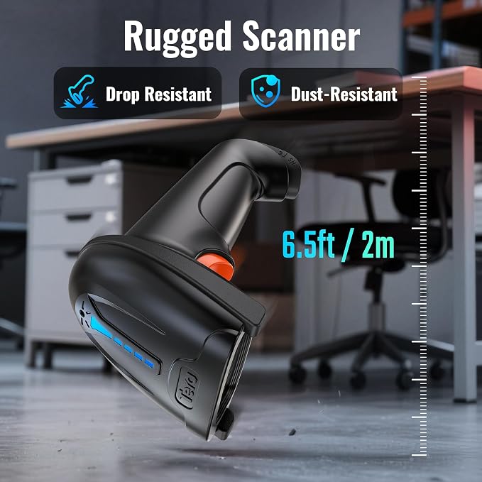 Tera 1D 2D QR Barcode Scanner Wireless and Wired - Image 5