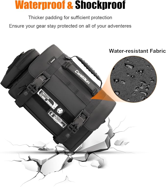 Cwatcun Camera Sling Bag, Waterproof Multifunction Photography Tactica Camera - Image 8