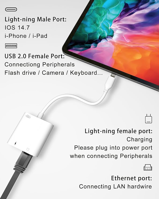 Lightning to Ethernet Adapter - Image 3