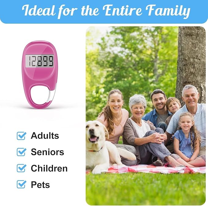 Simple Pedometer for Walking, Accurate Step Tracker - Image 4