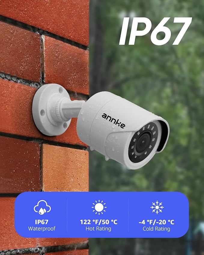 ANNKE 1080p Security Camera 4-in-1 CCTV Bullet Wired Cam, AHD/TVI/CVI/CVBS - Image 6