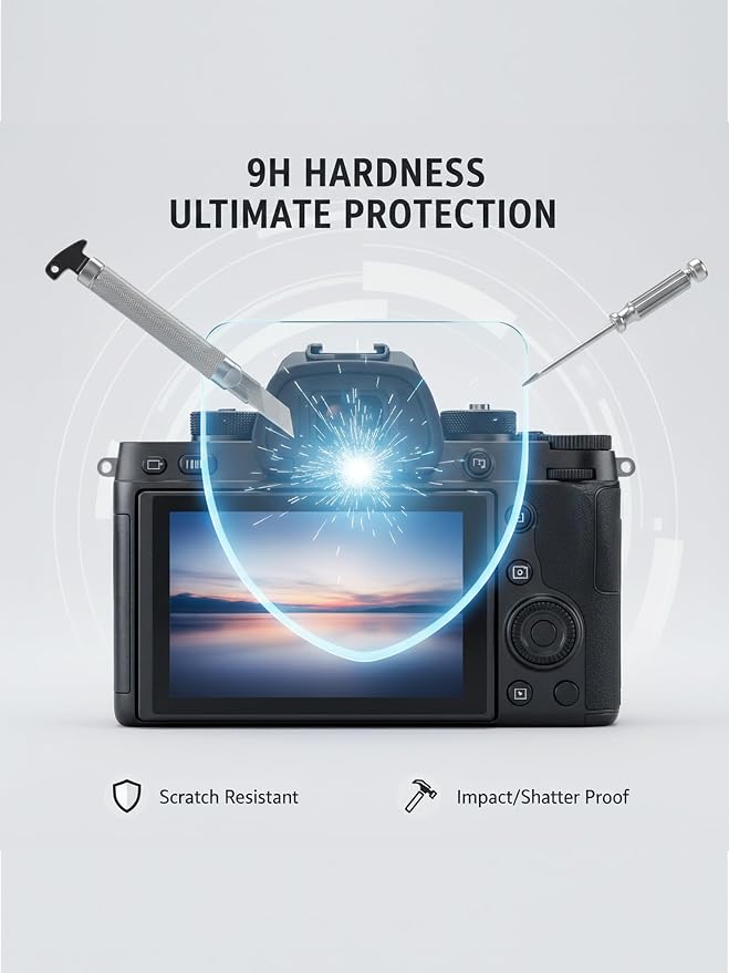 iDaPro Screen Protector for Fujifilm Instax Mini EVO Instant Film Camera + Hand - Image 2