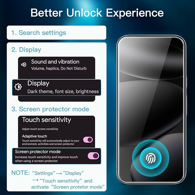 JETech Screen Protector for Google Pixel 10 Pro - Image 3