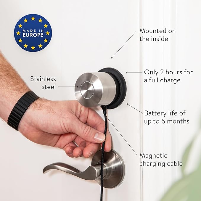 Nuki Smart Lock Keyless Entry WiFi Electronic Deadbolt - Image 5