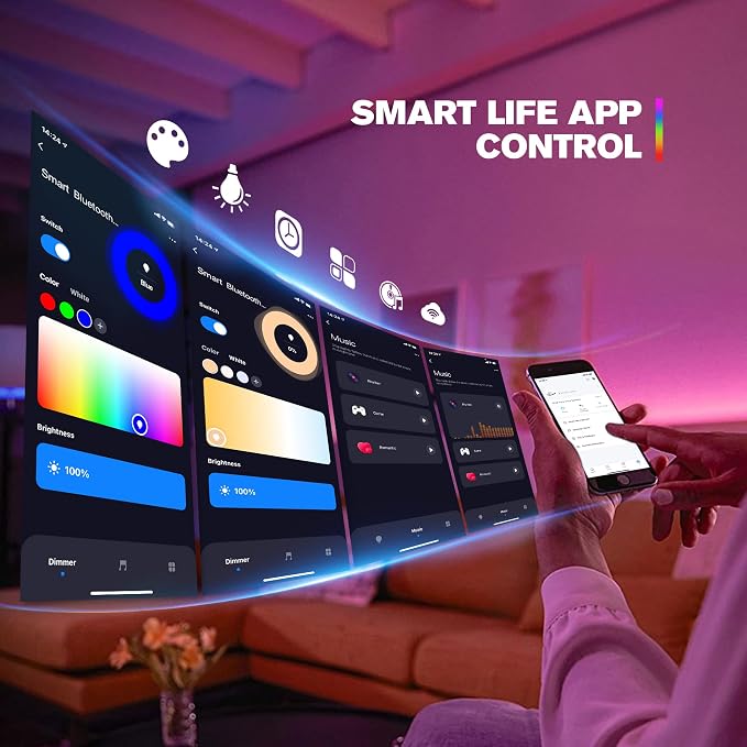 LM053 Bluetooth Mesh 4.2 LED Strip Controller RGB CCT RGBW 5in1 Dimmable - Image 4