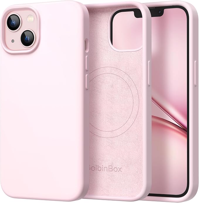 GolbinBox Magnetic for iPhone 13 Case & iPhone 14 Case, Compatible by GolbinBox