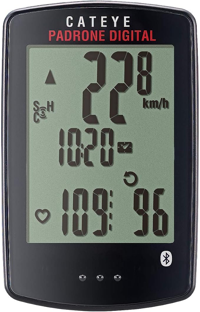 CATEYE Padrone Digital Bluetooth Cycling Computer – IPX8 Waterproof Wireless by CATEYE