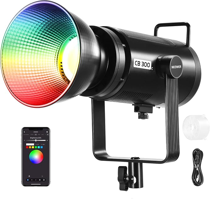 NEEWER CB 300C RGB LED Video Light by Neewer