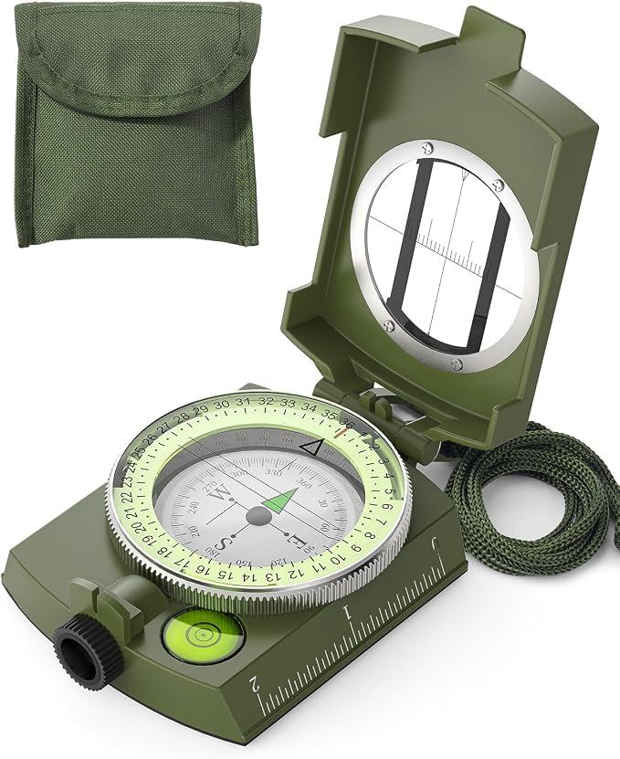 Sportneer Compass: Accurate Durable Lightweight Orienteering Compass by Sportneer