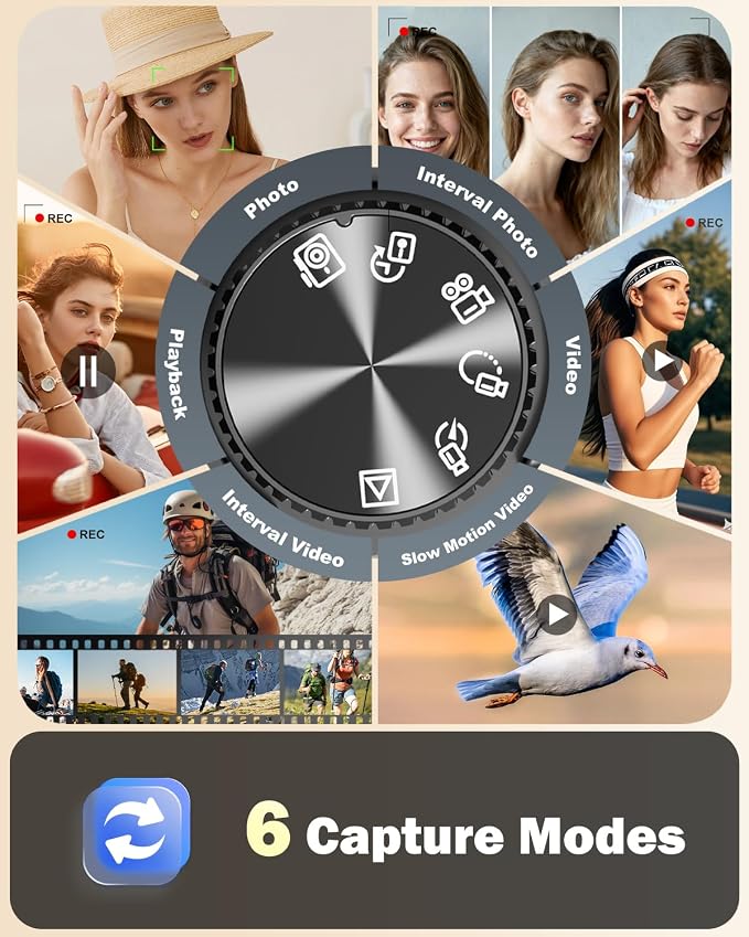 NBD 8K Digital Cameras for Photography, 64MP Camara Fotograficas, Travel - Image 3
