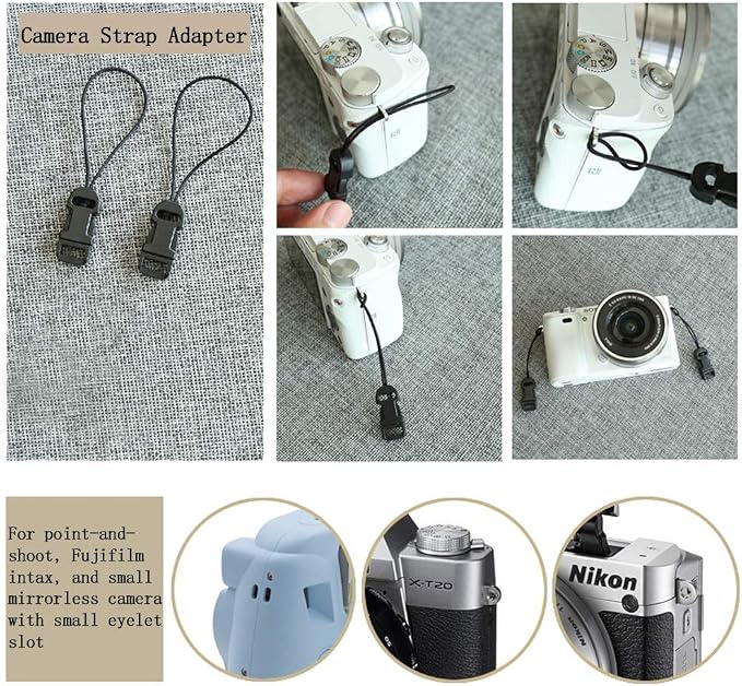 VKO Quick Release Camera Strap QD Loops Connector Adapter - Image 6