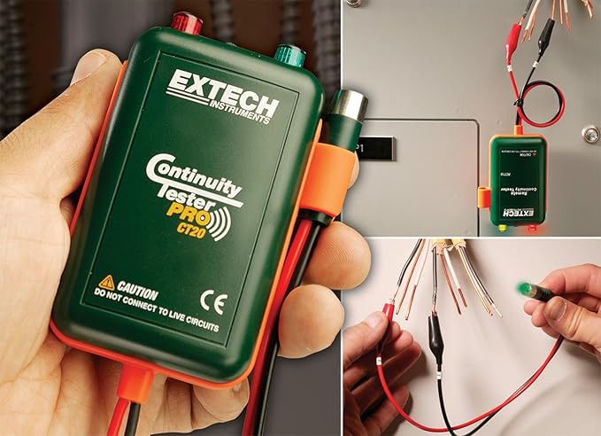 Extech CT20 Remote and Local Continuity Tester - Image 4