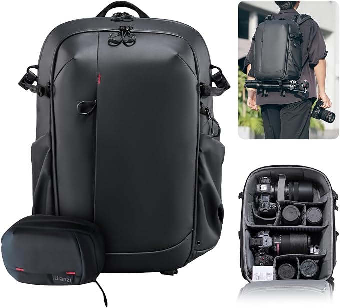 UURig ULANZI BP09 Traker Camera Backpack • 22L • Versatile Camera Travel Bag • by UURig