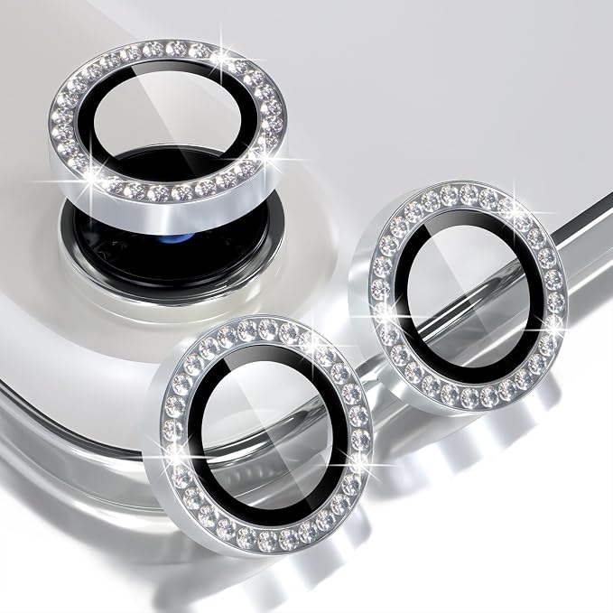 Choiche Compatible for iPhone 17 Air Camera Lens Protector Bling, 9H Tempered by Choiche