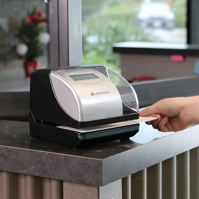 Acroprint Electronic Time Clock Machine – Time Stamp Machine - Image 8