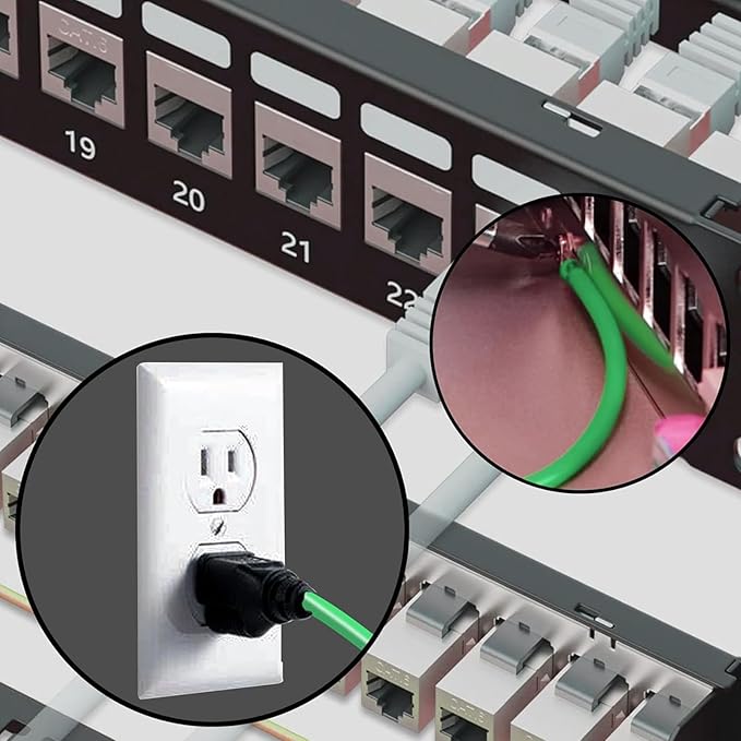 Shielded Ethernet Patch Panel Bond Ground Plug Adapter, Grounding Patches - Image 7
