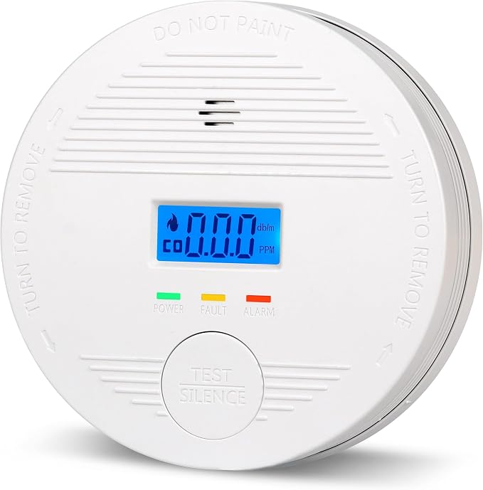 10-Year Sealed Battery Wireless Linked Home Safety Device, Whole-House by DFGJLVF