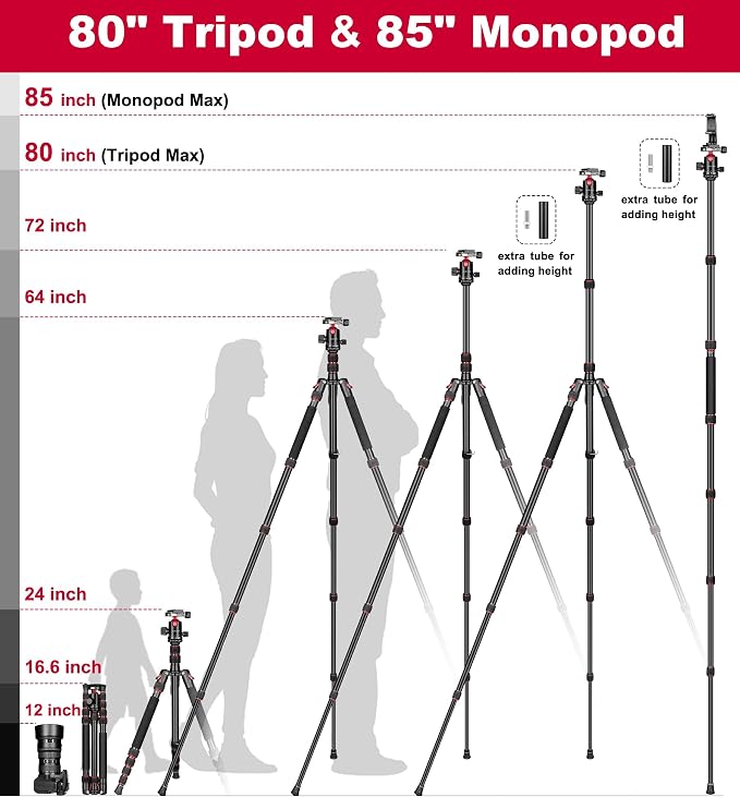 Victiv 80/85 inches Heavy Duty Tripod - Image 2