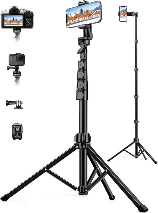 Phone Tripod, Camera Stand for iPhone, Compatible by Victiv
