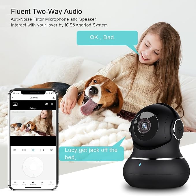 litokam 2K Indoor Security Camera, Cameras - Image 3