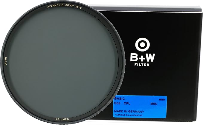 B+W 82mm Basic Circular Polarizer MRC Glass Filter by B%2BW