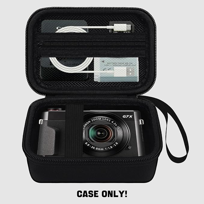 Camera Case for Canon PowerShot G7X Mark III/ G7 X Mark II/ SX740 hs Digital - Image 8