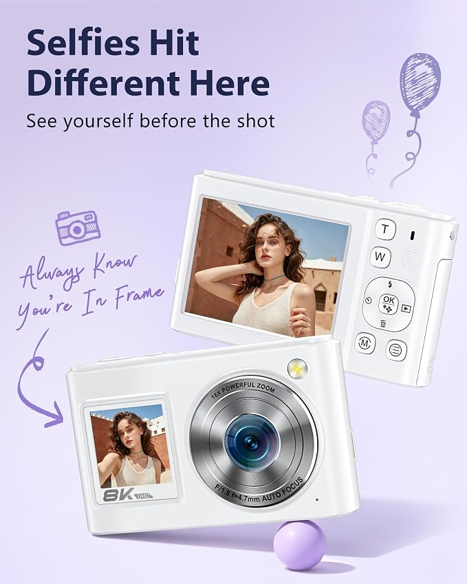 8K Digital Camera, 96MP WiFi Cameras - Image 2