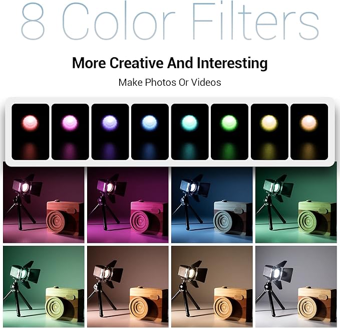 SmallRig RM01 Mini LED Video Light, Waterproof Portable Lighting Kit - Image 7