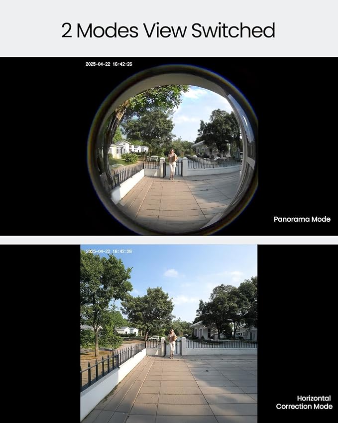 ieGeek Video Doorbell Camera Wireless, Head-to-Toe 180° Ultra View Battery - Image 3