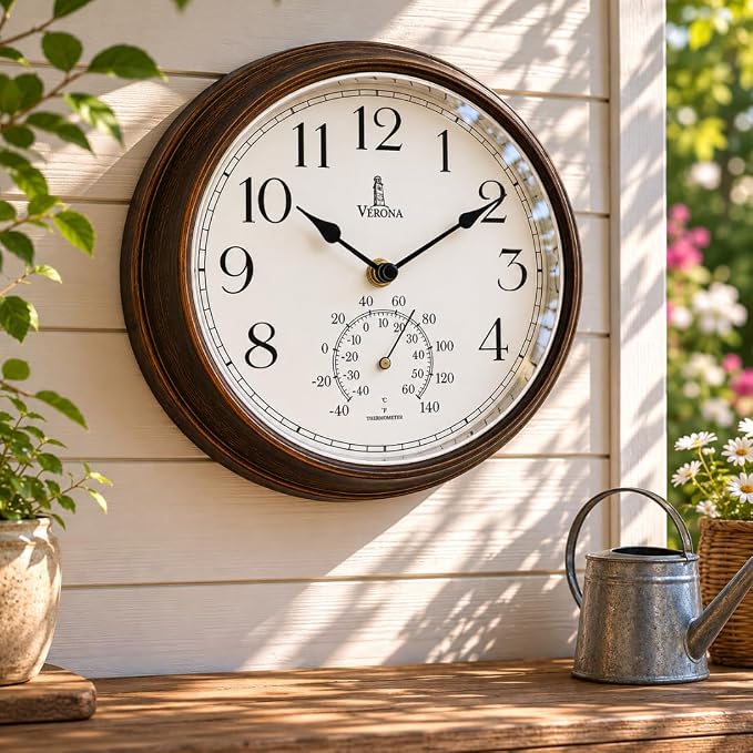 Outdoor Clocks for Patio Waterproof - Image 3
