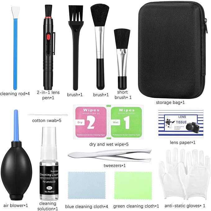 Camera Lens Cleaning kit，Camera Accessories，Camera Sensor and Lens Cleaning - Image 2