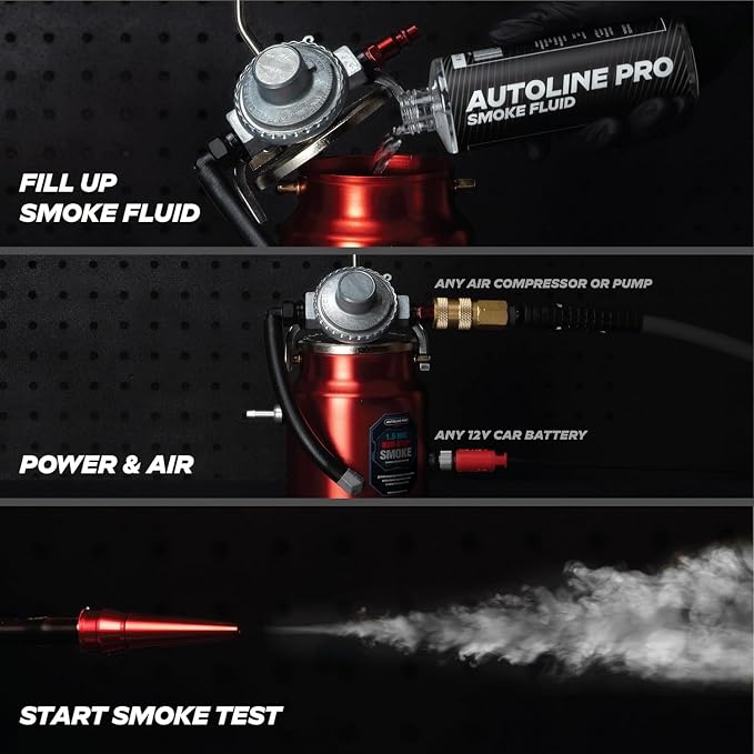 AutoLine Pro EVAP High Volume Smoke Machine Leak Tester – Shop Series - Image 3