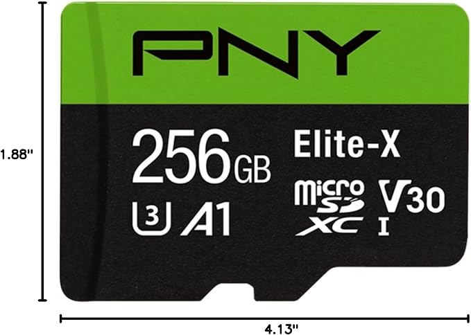 PNY 256GB Elite-X Class 10 U3 V30 microSDXC Flash Memory Card - Image 8