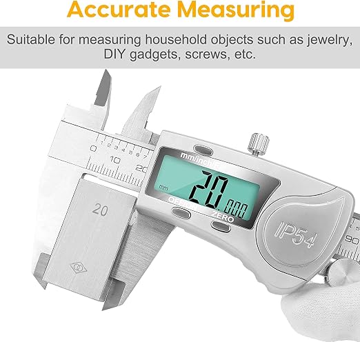 Digital Caliper, 6 inch Caliper Extreme Accuracy Measuring Tool - Image 2