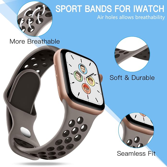 Adorve 4 Pack Sport Bands Compatible - Image 9