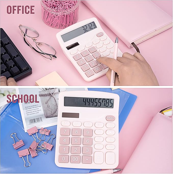 Cute Pink Desktop Calculator - Image 5