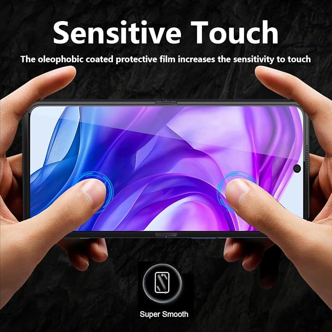 2 Pack for Motorola Razr+/Plus 2024 Screen Protector Flexible TPU Film - Image 8
