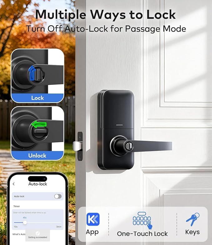 TEEHO TE019 Smart Keypad Door Lock - Image 8