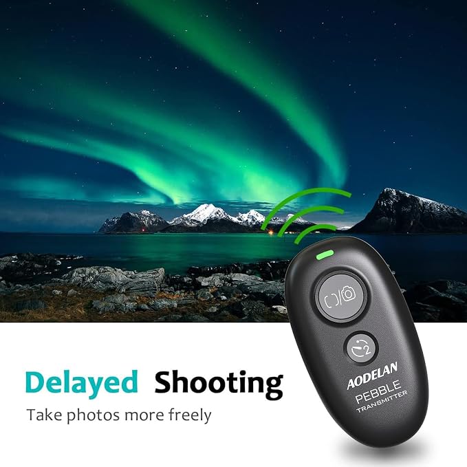 AODELAN Wireless Camera Shutter Release Remote Control - Image 4