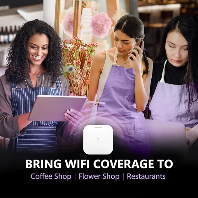 EnGenius Wireless AP 4X4 Wi-Fi 6 Dual Band AX3600 | 2.5Gbe PoE+ | Cloud & App & - Image 5
