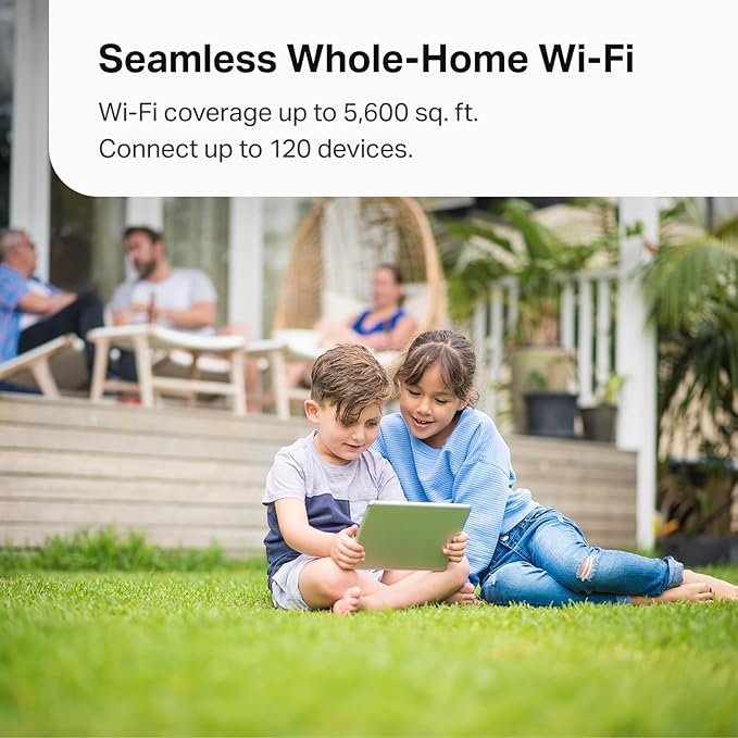 TP-Link Deco X15 Dual-Band AX1500 WiFi 6 Mesh Wi-Fi System | Replaces Routers - Image 4