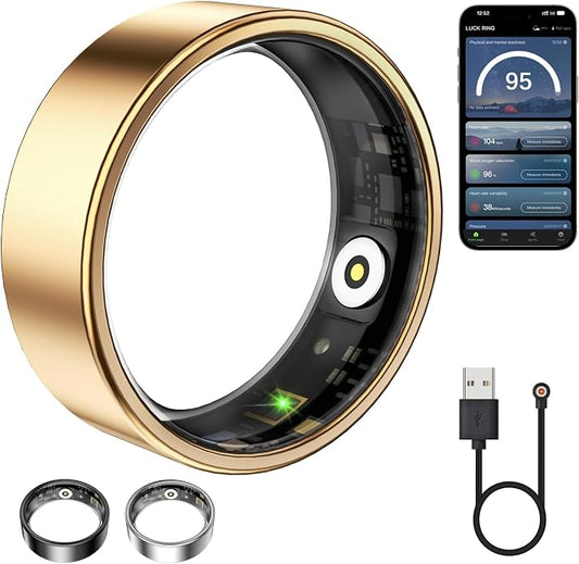 Smart Ring for Women & Men, Fitness Tracker by Unknown