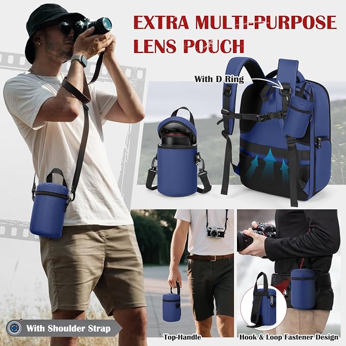 SDYSM Camera Backpack, Large Camera Bag - Image 6