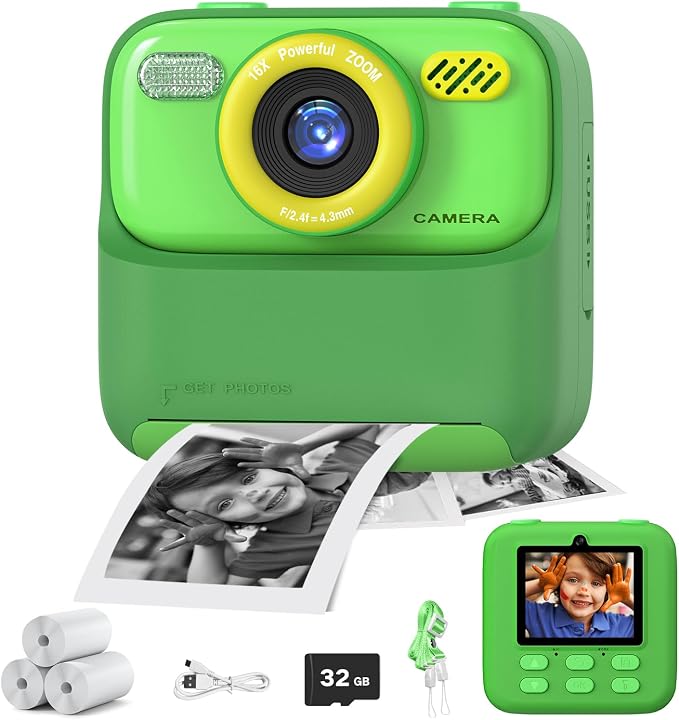 masterbee Kids Camera Instant Print Photo, Birthday Gifts by masterbeeKidsCameras%7E